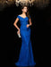 Trumpet/Mermaid V-neck Lace Sleeveless Long Lace Mother of the Bride Dresses - Prom Dresses