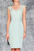 Two Piece Ruffle Chiffon Mother of the Bride Outfit Lace Short Wedding Guest Dress - Prom Dresses