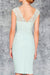 Two Piece Ruffle Chiffon Mother of the Bride Outfit Lace Short Wedding Guest Dress - Prom Dresses