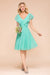 Bridelily Chic V-Neck Ruffle Chiffon Short Affordable Bridesmaid Dresses Online