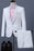 Glamorous White Shawl Lapel One Button Best Fitted Wedding Suits