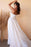 White Strapless Sweetheart A-Line Prom Dress with Split