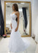 White Straps Open Back Lace Sexy Sweetheart Customized Wedding Dress - Wedding Dresses