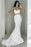 White Two-Piece Mermaid Prom Dress