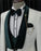 Fashion Cool White Velvet Shawl Lapel Three Pieces Wedding Suits