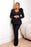 Women Suits Long Sleeves Black Blazer Pants Custom Made Glitter Sequins Party Outfits - Same As Photo - Wedding Dresses