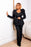 Women Suits Long Sleeves Black Blazer Pants Custom Made Glitter Sequins Party Outfits - Same As Photo - Wedding Dresses