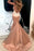 V-Neck Prom Dress: Mermaid Backless with Appliques