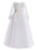 Flower Girl Dresses White Jewel Neck 3/4 Length Sleeves Tulle Polyester Lace Embroidered Formal Kids Pageant Dresses