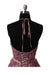 A Line Cheap Halter Tulle Prom Appliques Long Party Dress with Rhinestones - Prom Dresses