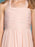 Flower Girl Dresses A Line Strapless Sleeveless Pleated Kids Social Party Dresses