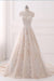 A Line Sweetheart Tulle Wedding Dress with Appliques Strapless Prom Dresses - Prom Dresses