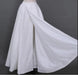A Line Two Piece Split Prom Dress Sexy Strapless Long Formal Dresses - Prom Dresses