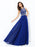 A-line/Princess Scoop Beading Sleeveless Long Chiffon Dresses - Prom Dresses