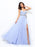 A-line/Princess Sweetheart Beading Sleeveless Long Chiffon Dresses - Prom Dresses