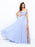 A-line/Princess Sweetheart Beading Sleeveless Long Chiffon Dresses - Prom Dresses