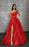 Long Prom Dress with One Shoulder Slit