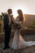 All Lace Style Long Sleeve Floor Length Boho Wedding Dresses - wedding dresses