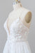 Amazing Chapel Train Appliques Tulle Wedding Dress - Wedding Dresses