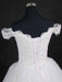 Amazing Off-the- Shoulder Lace Ball Gown Tulle Wedding Dresses - wedding dresses