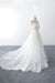 Amazing Ruffle Appliques Tulle A-line Wedding Dress - Wedding Dresses