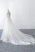 Amazing Ruffle Appliques Tulle A-line Wedding Dress - Wedding Dresses