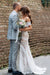 Amazing Sweetheart Neck Lace Beach Boho Wedding Dress - Wedding Dresses