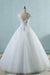 Appliques Cap Sleeve Tulle A-line Wedding Dress - Wedding Dresses