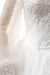 Appliques Long Sleeve Off Shoulder Wedding Dress - Wedding Dresses