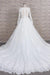 Awesome Applqiues Tulle Long Sleeve Wedding Dress - Wedding Dresses