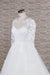 Awesome Applqiues Tulle Long Sleeve Wedding Dress - Wedding Dresses