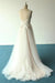 Awesome Illusion Lace Tulle A-line Wedding Dress - Wedding Dresses
