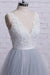 Awesome V-neck Lace Tulle A-line Wedding Dress - Wedding Dresses