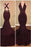 B| Bridelily Elegant V-Neck Mermaid Burgundy Long Prom Evening Dresses - Prom Dresses