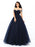 Ball Gown Off-the-Shoulder Beading Sleeveless Long Net Quinceanera Dresses - Prom Dresses