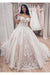 Ball Gown Off the Shoulder with Lace Appliques Gorgeous Wedding Dress - Wedding Dresses