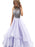 Ball Gown Scoop Sleeveless Floor-Length Beading Organza Dresses - Prom Dresses