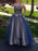 Ball Gown Sleeveless Spaghetti Straps Beading Floor-Length Tulle Dresses - Prom Dresses