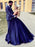 Ball Gown Sleeveless Sweetheart Sweep/Brush Train Ruffles Satin Dresses - Prom Dresses