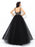 Ball Gown Straps Applique Sleeveless Long Net Quinceanera Dresses - Prom Dresses