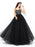 Ball Gown Straps Applique Sleeveless Long Net Quinceanera Dresses - Prom Dresses