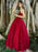 Ball Gown Tulle Applique Sweetheart Sleeveless Floor-Length Dresses - Prom Dresses