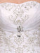 Ball Gown Wedding Dress Sweatheart Strapless Embroidered Beading Sequins Bridal Gown Chapel Train Bridal Dress