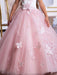 Flower Girl Dresses Bateau Neck Sleeveless Ankle Length Bows Sash Butterfly Kids Party Dresses