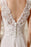 Beach Wedding Dresses Chiffon Ivory Bridal Dress Lace Beading V Neck Court Train Summer Bridal Gown