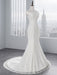 Beading Appliques Lace-up Mermaid Wedding Dresses - wedding dresses