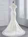 Beading Appliques Lace-up Mermaid Wedding Dresses - wedding dresses