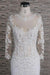 Beading Appliques Long Sleeve Mermaid Wedding Dress - Wedding Dresses