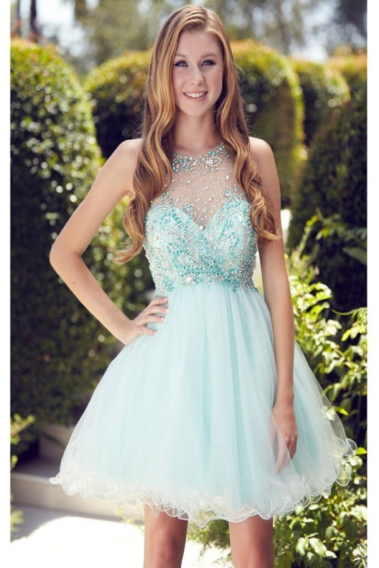 Beading Short/Mini Prom Homecoming Dress - Prom Dresses