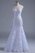 Beading Tulle Mermaid Floor Length Wedding Dress - Wedding Dresses